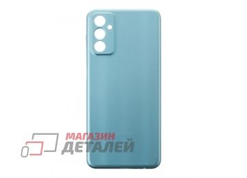 Задняя крышка аккумулятора для Samsung Galaxy M13 SM-M135 (голубая)