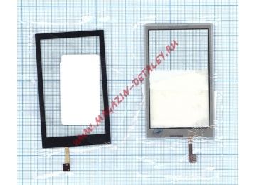 Сенсорное стекло (тачскрин) для Philips Xenium X525 черное