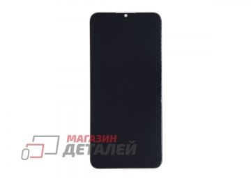 Дисплей (экран) в сборе с тачскрином для Samsung Galaxy A02s SM-A025F черный (Premium SC LCD)