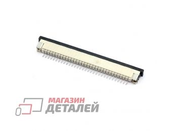 Разъем FPC Half Coverage Bottom Contact 1.0K-BX-32PWB 32 pin высота 2мм шаг 1мм