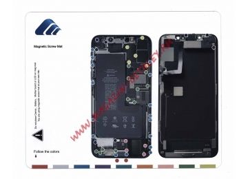 Магнитный коврик профессиональный для разборки iPhone 11 Pro