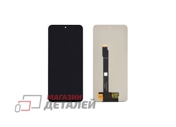 Дисплей (экран) в сборе с тачскрином для Huawei Honor X8 черный