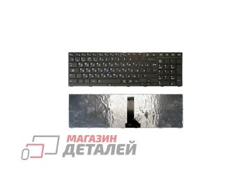 Клавиатура для ноутбука Toshiba Satellite R845 черная с трекпойнтом
