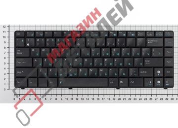 Клавиатура для ноутбука Asus K40 K40AB K40AC черная