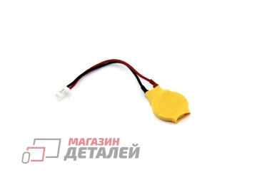 Батарейка биос (CMOS) CR1220 3V 40mAh с коннектором