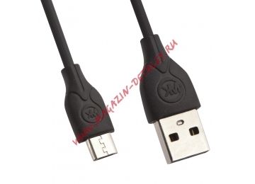 USB кабель WK Ultra Speed Pro Cable WDC-041m Micro USB черный
