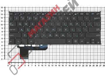 Клавиатура для ноутбука Asus X201 X201E S200 черная