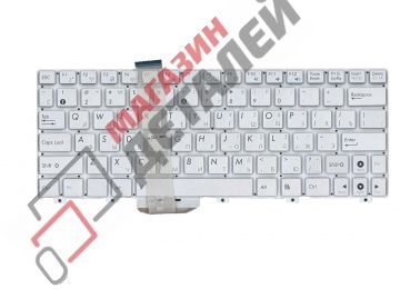 Клавиатура для ноутбука Asus Eee PC 1015 TF101 серебристая без рамки версия 2