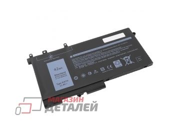 Аккумулятор OEM (совместимый с 93FTF) для ноутбука Dell Latitude E5280, E5480 11.4V 3600mAh черный