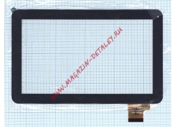 Сенсорное стекло (тачскрин) YTG-P10019-F4 черное