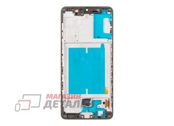 Дисплей (экран) в сборе с тачскрином для Samsung Galaxy A41 SC-A415F черный с рамкой (In-cell)