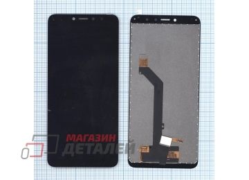 Дисплей (экран) в сборе с тачскрином для Xiaomi Redmi S2, Redmi Y2 черный (Premium LCD)