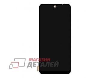 Дисплей (экран) в сборе с тачскрином для Xiaomi Redmi Note 11, Redmi Note 11S 5G, Poco M4 Pro 5G черный (High Quality)