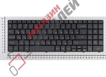 Клавиатура для ноутбука Acer Aspire 5516 5517 eMachines G525 черная, плоский Enter