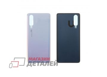 Задняя крышка для Huawei P30 (ELE-L29) бело-голубой