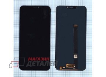 Дисплей (экран) в сборе с тачскрином для Asus ZenFone 5 ZE620KL черный