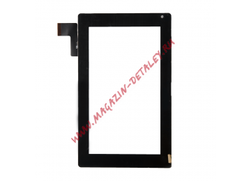 Сенсорное стекло (тачскрин) для Prestigio PMP3370B MultiPad черный