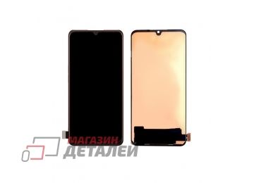 Дисплей (экран) в сборе с тачскрином для Oppo A91, Reno 3 черный (TFT-совместимый)