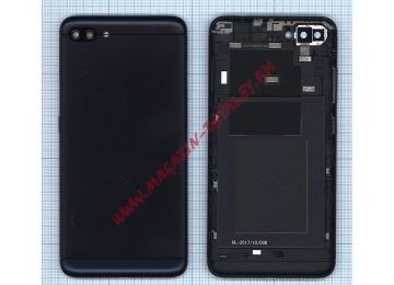 Задняя крышка аккумулятора для ASUS ZenFone 4 Max ZC554KL черная