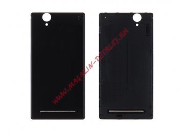 Задняя крышка аккумулятора для Sony Xperia T2 Ultra D5303, Xperia T2 Ultra Dual D5322 черная