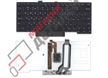 Клавиатура для ноутбука Lenovo ThinkPad X1 Carbon Gen 1 2013 черная