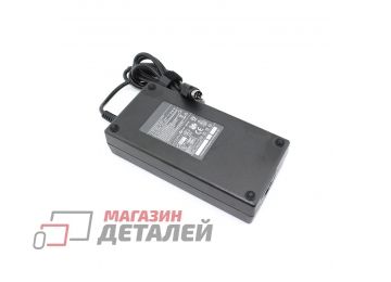 Блок питания (сетевой адаптер) для ноутбуков Toshiba 19V 9.5A 180W 4Pin Male (Round 10мм) черный, без сетевого кабеля