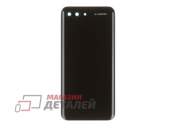 Задняя крышка для Huawei Honor 10 (COL-L29) со стеклом камеры (черный)