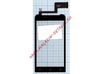Сенсорное стекло (тачскрин) для HTC One V T320e черный