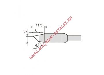 Сменное жало-нагреватель RX-85HRT-5BC для паяльника GOOD 24V