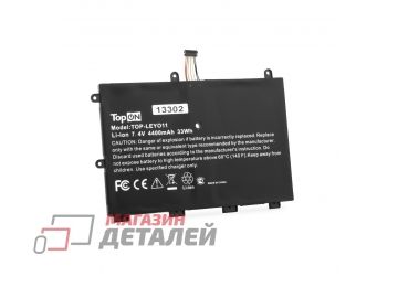 Аккумулятор TopON TOP-LEYO11 (совместимый с 45N1750) для ноутбука Lenovo ThinkPad Yoga 11e 7.4V 33Wh (4400mAh) черный