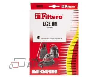 Мешки Filtero LGE 01 для пылесосов LG, Clatronic, Evgo, Cameron (5 штук)
