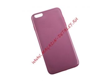 Защитная крышка HOCO Light series soft TPU Case для iPhone 6, 6s Plus красная