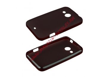Силиконовый чехол TPU Case для HTC Desire 200 черный, матовый
