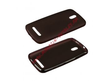 Силиконовый чехол TPU Case для HTC Desire 500 черный, матовый