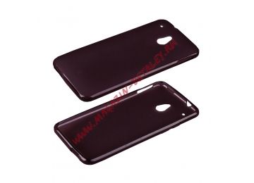 Силиконовый чехол TPU Case для HTC one mini черный, матовый