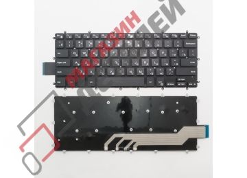 Клавиатура для ноутбука Dell 13-5368 13-5378 15-5568 черная без рамки