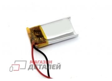 Аккумулятор универсальный 4x10x20 мм 3.8V 50mAh Li-Pol (2 Pin)