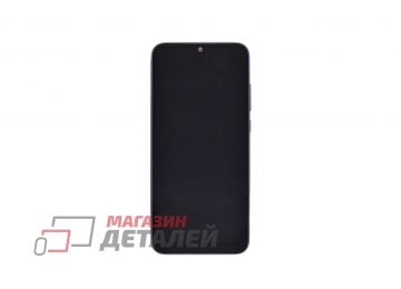 Дисплей (экран) в сборе с тачскрином для Xiaomi Redmi Note 8T черный с рамкой
