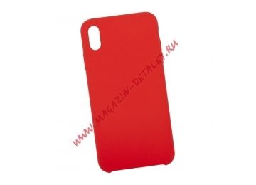 Чехол для iPhone Xs Max WK-Moka series силиконовый (красный)
