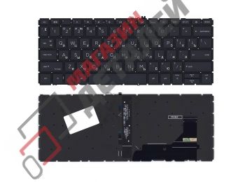 Клавиатура для ноутбука HP Elitebook 830 735 G7 черная