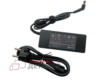 Блок питания (сетевой адаптер) Amperin AI-SV90 для ноутбуков Sony Vaio 19.5V 4.7A 90W 6.5x4.4 мм с иглой черный, с сетевым кабелем