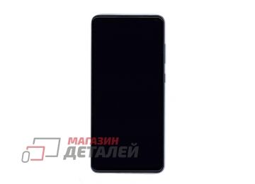 Дисплей (экран) в сборе с тачскрином для Samsung Galaxy A72 SM-A725F фиолетовый с рамкой (Premium LCD)