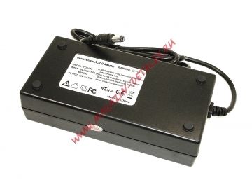Блок питания (сетевой адаптер) для монитора и телевизора 20V 8.5A 170W 6.3x3.0 мм OEM черный, с сетевым кабелем