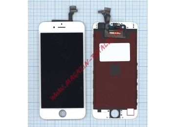 Дисплей (экран) в сборе с тачскрином для iPhone 6 (Foxconn) белый