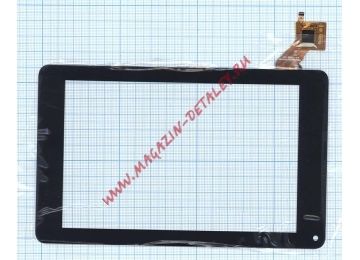 Сенсорное стекло (тачскрин) для Dns AirTab p72w черный