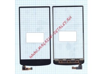 Сенсорное стекло (тачскрин) для OPPO N1 черное
