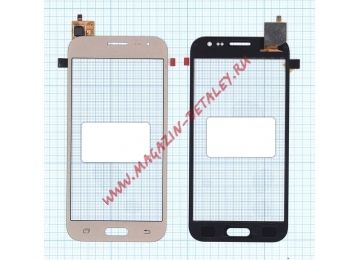 Сенсорное стекло (тачскрин) для Samsung Galaxy J2 SM-J200 золотое