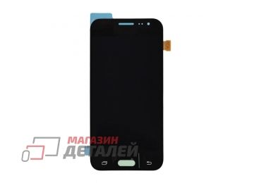 Дисплей (экран) в сборе с тачскрином для Samsung Galaxy J2 (2016) SM-J210F черный (Premium SC LCD)