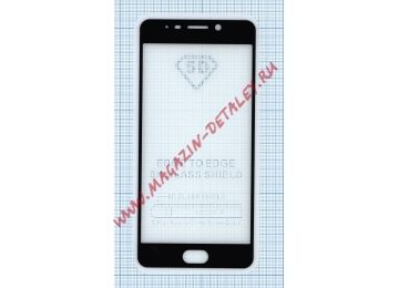 Защитное стекло "Полное покрытие" для Meizu M6 Note черное
