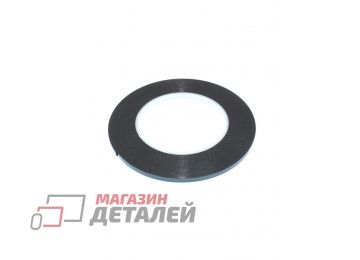 Скотч двусторонний черный вспененный для ТВ матриц 0,86 мм 5 мм 10 м